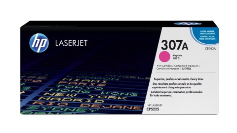 Hewlett-Packard HP 307A oryginalny wkład z purpurowym tonerem LaserJet