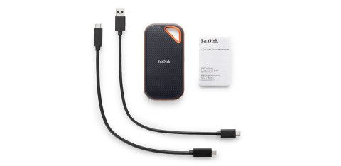SanDisk Dysk zewnętrzny SSD SanDisk Extreme PRO Portable (2TB; USB 3.2; 2000 MB/s; SDSSDE81-2T00-G25)