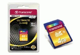 Transcend SD Card 4GB Transcend SDHC Class10