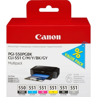 Canon Canon PGI-550/CLI-551 / 6496B005 Multipack