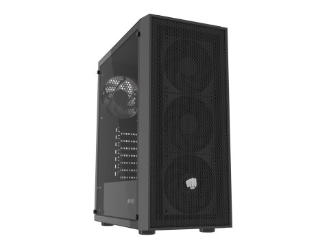 FURY FURY OBUDOWA SHOBO SH8F MIDI TOWER Z OKNEM CZARNA