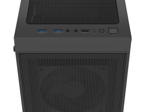 FURY FURY OBUDOWA SHOBO SH8F MIDI TOWER Z OKNEM CZARNA
