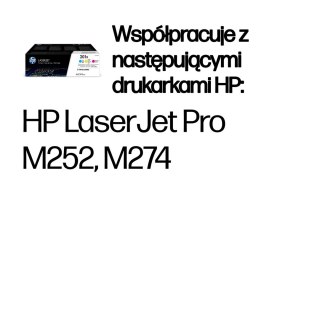 Hewlett-Packard HP 201X - zestaw 3 oryginalnych wkładów z tonerem LaserJet XL, błękitny/purpurowy/żółty