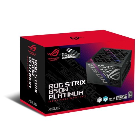 ASUS ASUS ROG -STRIX-850P-GAMING-E moduł zasilaczy 850 W 20+4 pin ATX ATX Czarny