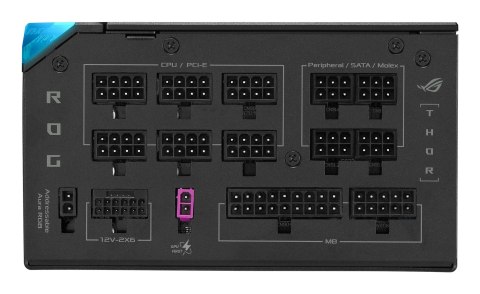 ASUS ASUS ROG -THOR-1200P3-GAMING-E moduł zasilaczy 1200 W 24-pin ATX ATX Czarny