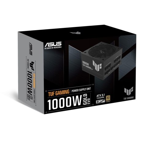 ASUS ASUS TUF Gaming 1000W Gold EVO moduł zasilaczy 20+4 pin ATX ATX Czarny