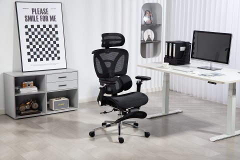 Activejet Activejet Fotel biurowy Ergonomiczny YK848 czarny