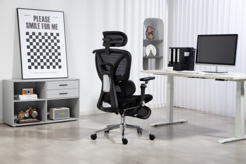 Activejet Activejet Fotel biurowy Ergonomiczny YK848 czarny