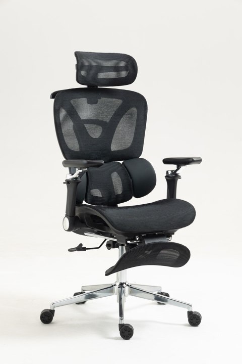 Activejet Activejet Fotel biurowy Ergonomiczny YK848 czarny