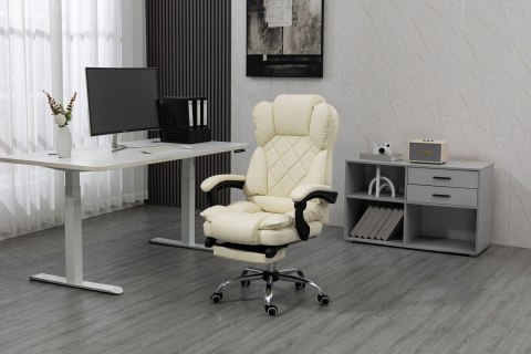 Activejet Activejet Fotel biurowy YK7416 beżowy