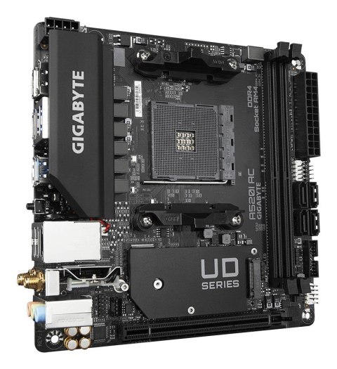 Gigabyte Gigabyte A520I AC płyta główna AMD A520 Socket AM4 mini ITX