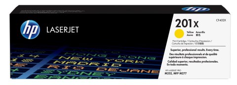 Hewlett-Packard Toner HP żółty HP 201X, HP201X=CF402X, 2300 str.