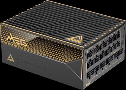 MSI Zasilacz MSI MEG Ai1600T 1600W PCIE5 80+ Titanium (306-7ZPEX11-CE0)