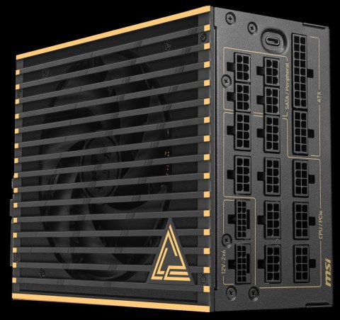 MSI Zasilacz MSI MEG Ai1600T 1600W PCIE5 80+ Titanium (306-7ZPEX11-CE0)