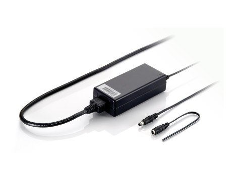 No name LevelOne POW-4801 adapter zasilający/ inwentor Wewnętrzna 60 W Czarny