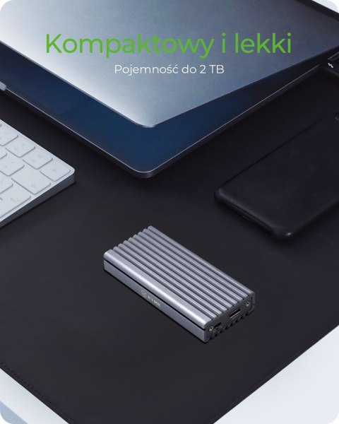 RAIDSONIC Obudowa SSD ICY BOX IB-1817M-C31 Szary M.2