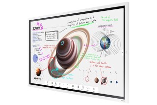 Samsung SAMSUNG Flip Pro Digital Flipboard 65" 4K IR Touch HDMI USB-C USB LAN WiFi WPA2 Enterprise Bluetooth Tizen 6.5 SoC 2x10W 400x400