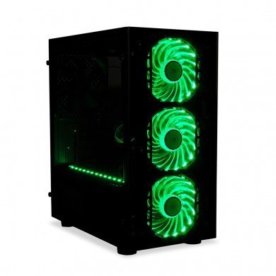 IBOX Obudowa IBOX MINI TOWER PASSION V4 GAMING OPV4 (Micro ATX; kolor czarny)