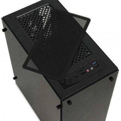 IBOX Obudowa IBOX MINI TOWER PASSION V4 GAMING OPV4 (Micro ATX; kolor czarny)