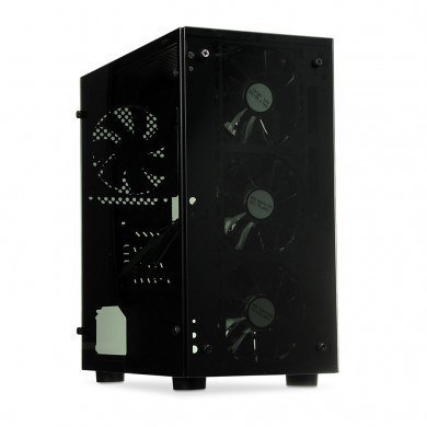 IBOX Obudowa IBOX MINI TOWER PASSION V4 GAMING OPV4 (Micro ATX; kolor czarny)