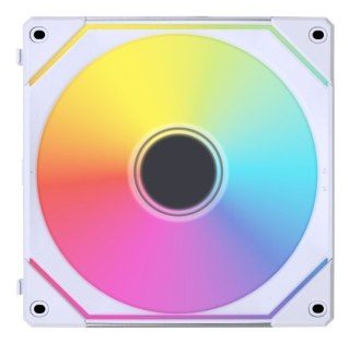 LIAN LI Wentylator Lian Li UNI FAN SL-INF 120 ARGB z odwróconymi łopatkami, 3-pak z kontrolerem - 120mm, biały