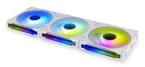 LIAN LI Wentylator Lian Li UNI FAN SL-INF 120 ARGB z odwróconymi łopatkami, 3-pak z kontrolerem - 120mm, biały