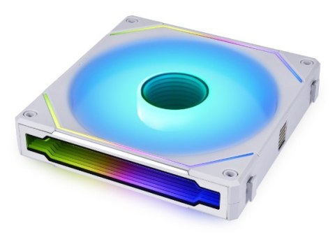 LIAN LI Wentylator Lian Li UNI FAN SL-INF 120 ARGB z odwróconymi łopatkami, 3-pak z kontrolerem - 120mm, biały