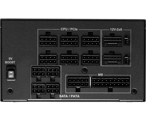 Asrock Asrock Phantom Gaming PG-1300G moduł zasilaczy 1300 W 20+4 pin ATX ATX Czarny