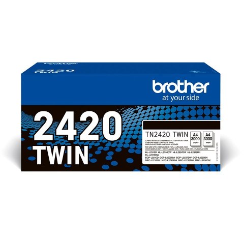Brother Brother TN-2420TWIN kaseta z tonerem 2 szt. Oryginalny