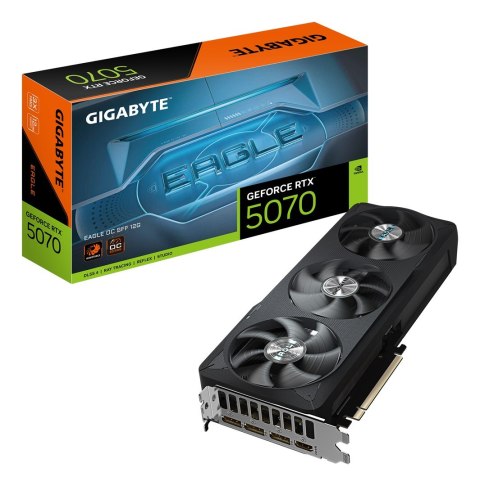 Gigabyte Karta graficzna VGA PCIE16 RTX5070 12GB GDDR7/GV-N5070EAGLE OC-12GD GIGABYTE