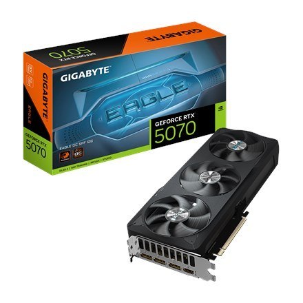 Gigabyte Karta graficzna VGA PCIE16 RTX5070 12GB GDDR7/GV-N5070EAGLE OC-12GD GIGABYTE