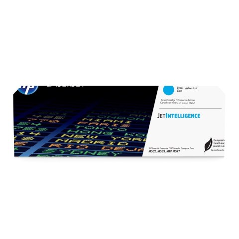 Hewlett-Packard HP 508A oryginalny wkład laserowy, błękitny