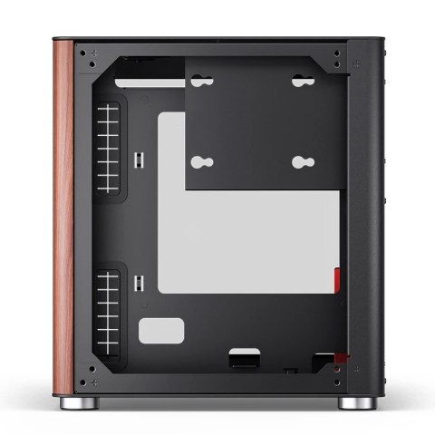 Jonsbo Obudowa PC Jonsbo TK-0, Mini-Tower, Mini-ITX, Tempered Glass, Holz - schwarz