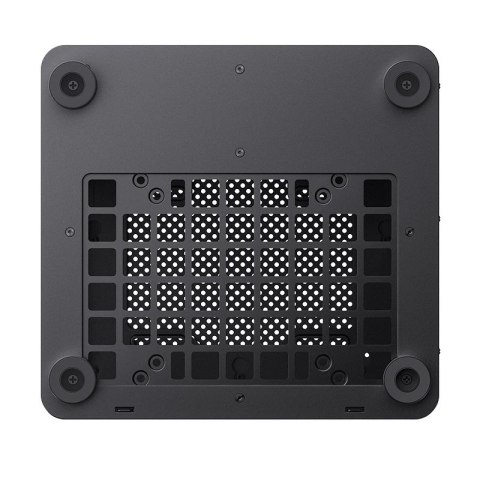 Jonsbo Obudowa PC Jonsbo TK-0, Mini-Tower, Mini-ITX, Tempered Glass, Holz - schwarz