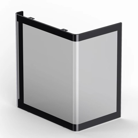 Jonsbo Obudowa PC Jonsbo TK-0, Mini-Tower, Mini-ITX, Tempered Glass, Holz - schwarz