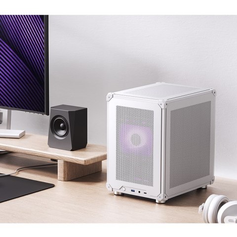 Jonsbo Obudowa komputerowa Jonsbo C6 Micro-ATX - biała