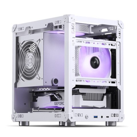 Jonsbo Obudowa komputerowa Jonsbo C6 Micro-ATX - biała