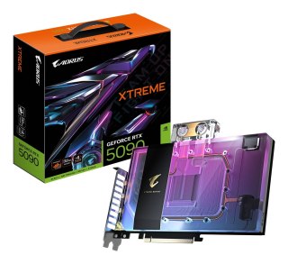Gigabyte Karta graficzna Gigabyte GeForce RTX 5090 AORUS XTREME WATERFORCE WB 32GB