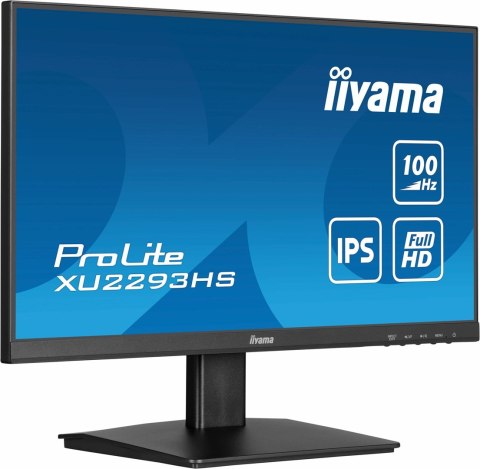 IIYAMA Iiyama ProLite XU2293HS-B6 monitor komputerowy 54,6 cm (21.5") 1920 x 1080 px Full HD LED Czarny