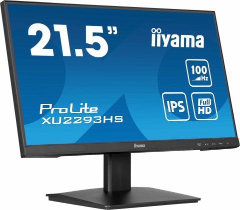 IIYAMA Iiyama ProLite XU2293HS-B6 monitor komputerowy 54,6 cm (21.5") 1920 x 1080 px Full HD LED Czarny