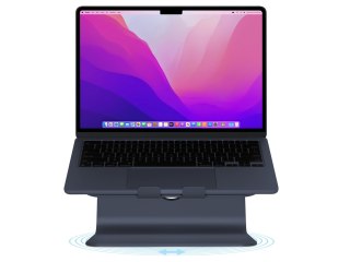 No name Rain Design MSTAND360 LAPTOP STAND WITH 360 Podstawka na notebooka Czarny 38,1 cm (15")