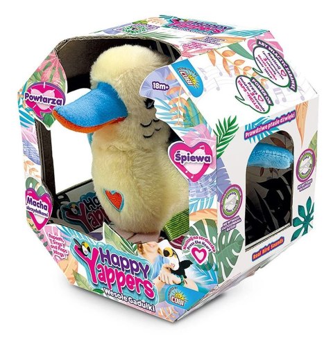 Cobi Maskotka interaktywna Happy Yapper - Wesołe gadułki Kukabura