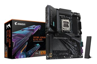 Gigabyte Płyta główna GIGABYTE X870E AORUS ELITE X3D AMD X870E AM5 ATX