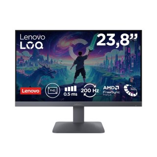 Lenovo Lenovo LOQ 24-10 23.8"FHD 200Hz 250nits AG HDMI, DP Lunar Grey