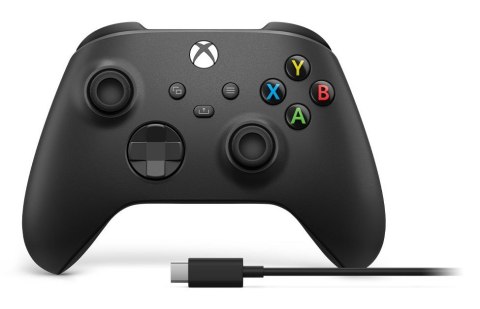 Microsoft Kontroler bezprzewodowy MICROSOFT Xbox Serie Black+USB-C
