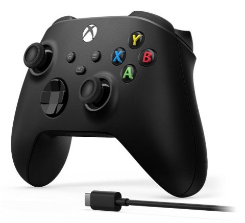 Microsoft Kontroler bezprzewodowy MICROSOFT Xbox Serie Black+USB-C