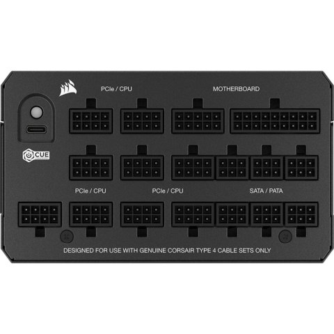 Corsair Corsair HX1200 moduł zasilaczy 1200 W 24-pin ATX ATX Czarny