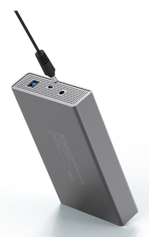 DIGITUS Digitus Obudowa dysku twardego USB 3.0, 3,5", SATA, 16 TB, aluminium