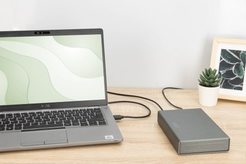 DIGITUS Digitus Obudowa dysku twardego USB 3.0, 3,5", SATA, 16 TB, aluminium