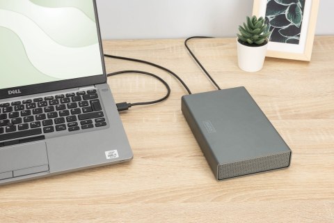 DIGITUS Digitus Obudowa dysku twardego USB 3.0, 3,5", SATA, 16 TB, aluminium